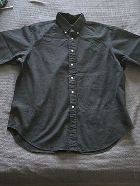 Ralph Lauren Classic Fit Black Button-Up Shirt
